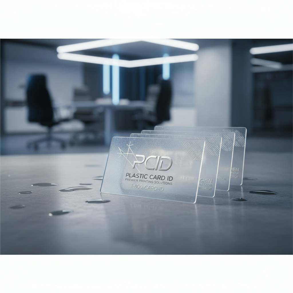 Why Clear Plastic Business Cards Work