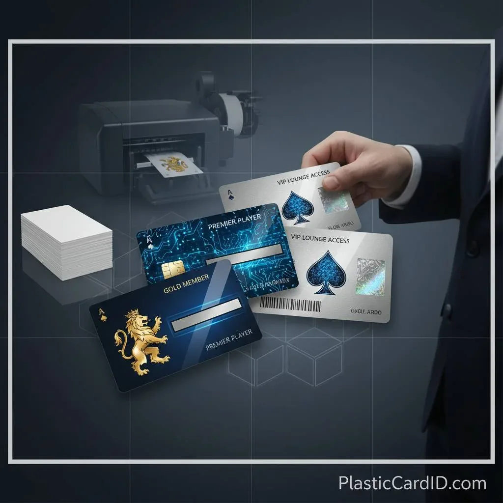 Casino Player Card Printing