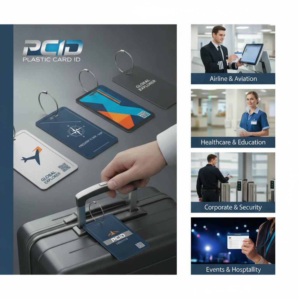Industries That Rely on Our Custom Luggage Tag Printing