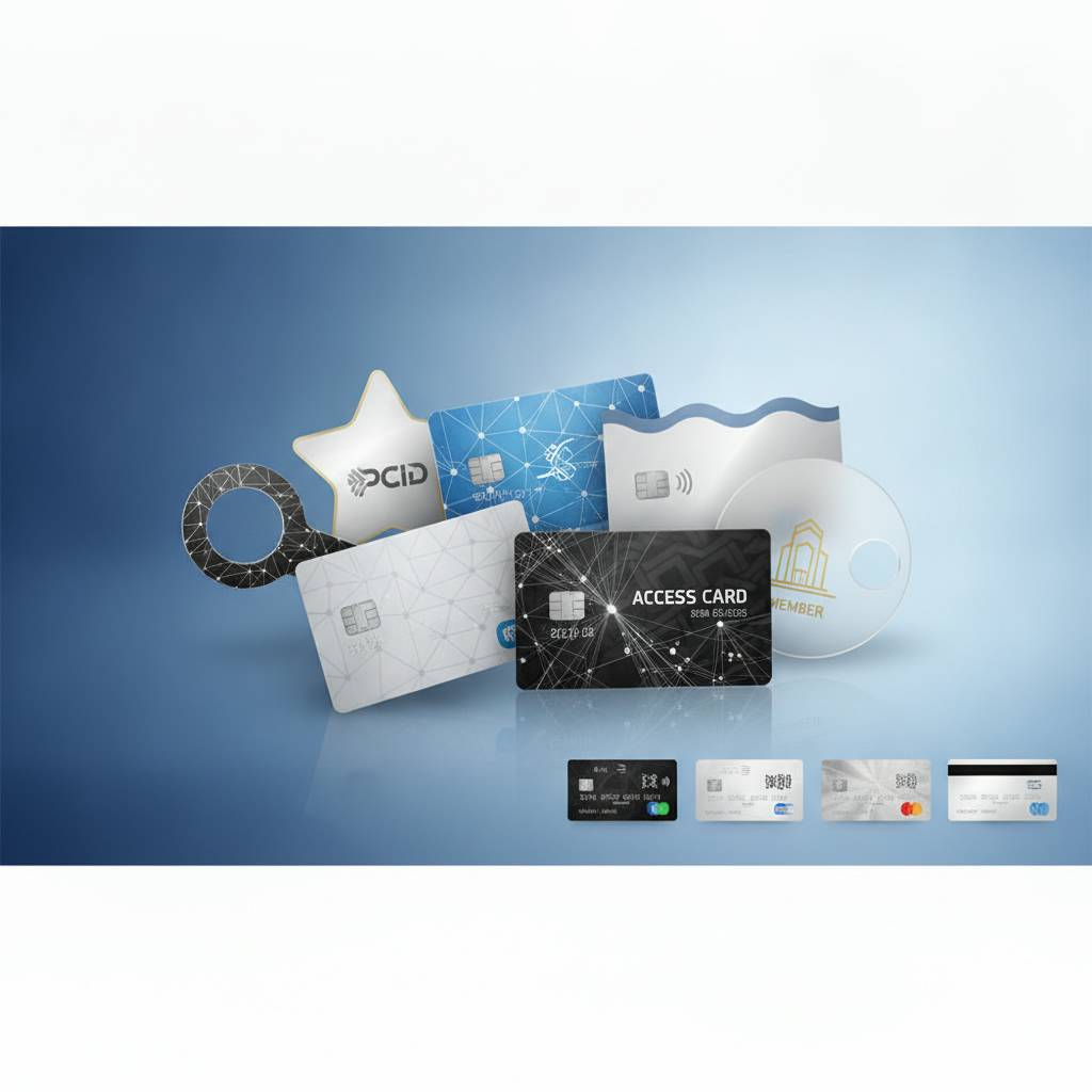 The Full Range of Custom-Shaped Plastic Cards We Offer