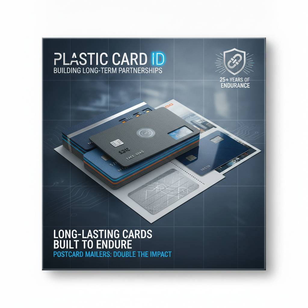Postcard Mailers with Plastic Cards: Double the Impact
