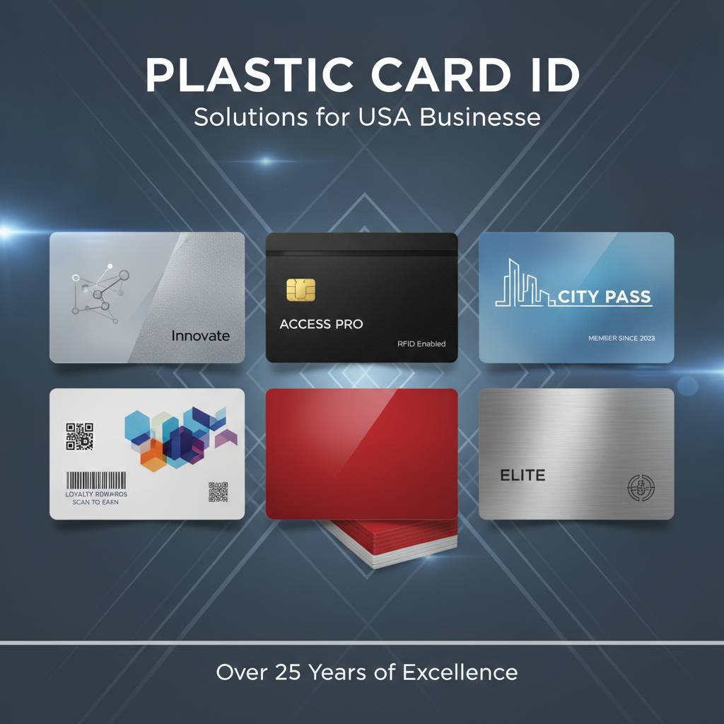 Types of Plastic Cards We Offer