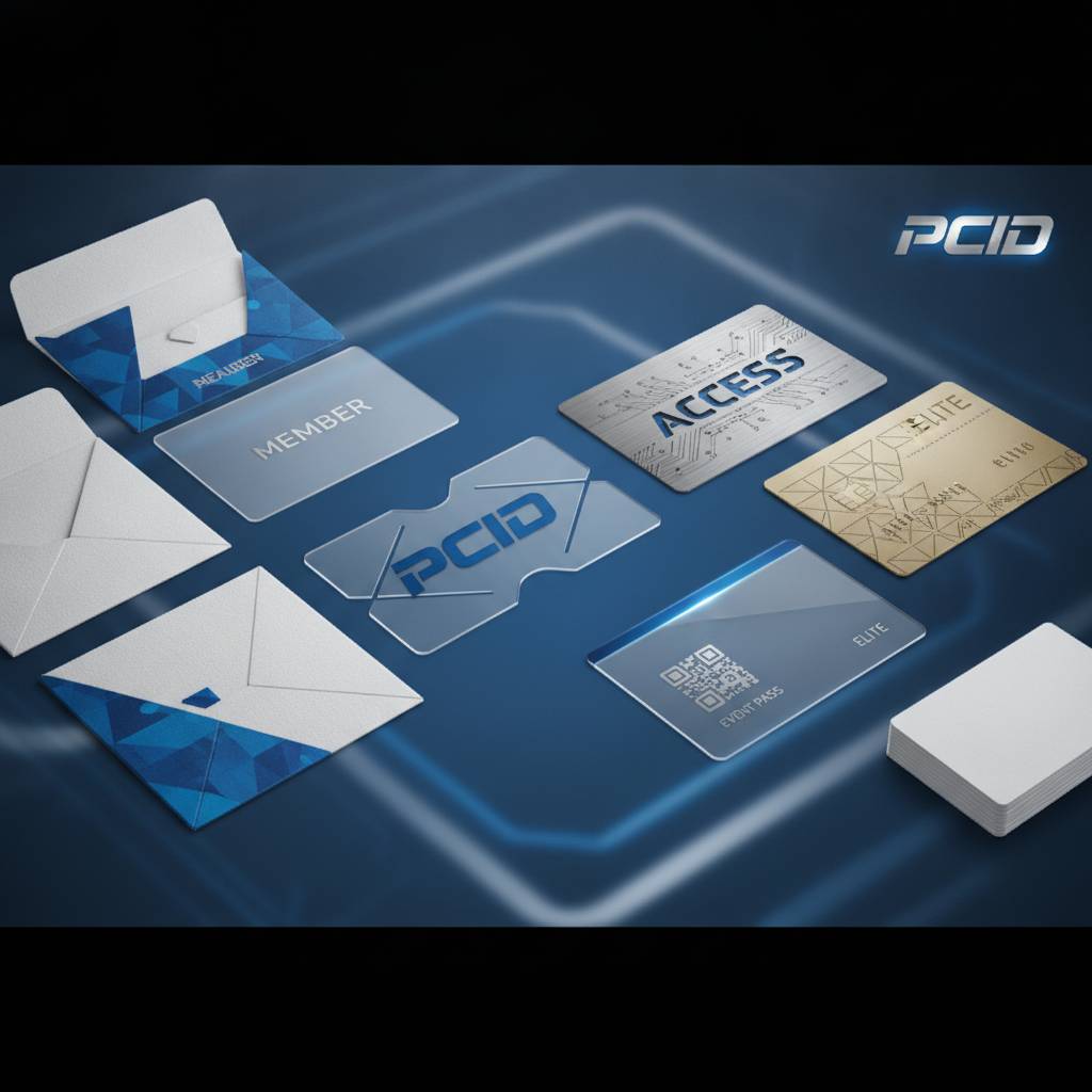 Specialty Cards: Clear, Custom Shapes, and Metal Options