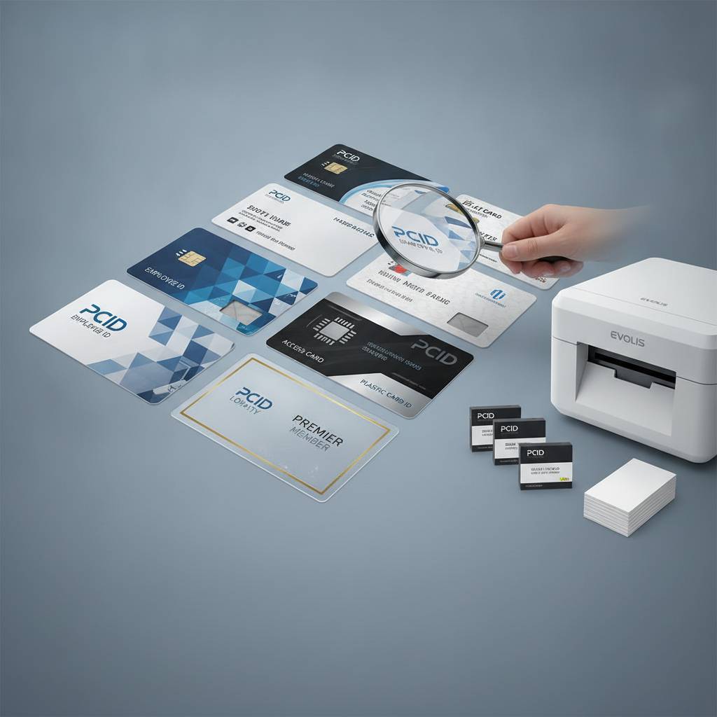 Our Complete Line of Printed ID Badges and Custom Plastic Cards
