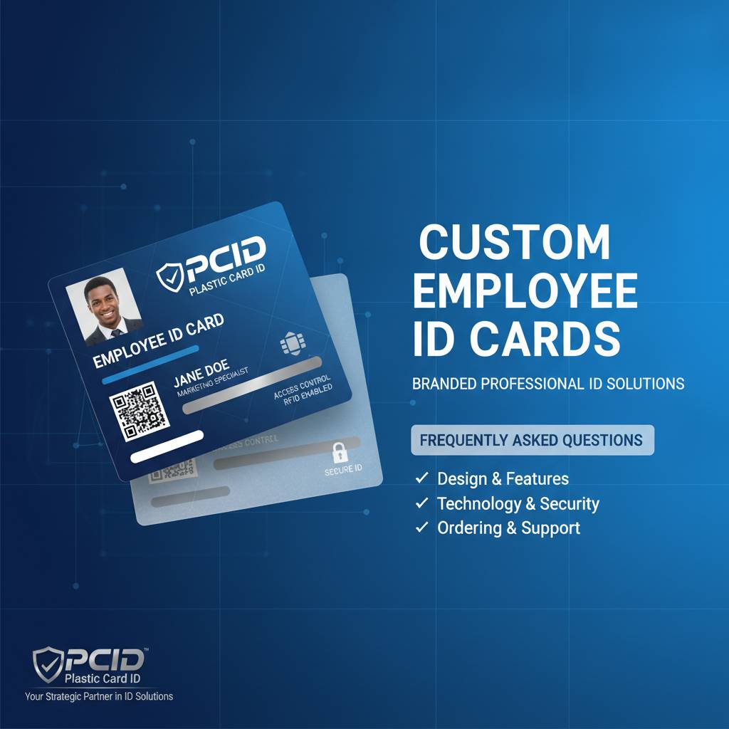 Frequently Asked Questions About Custom Employee ID Cards