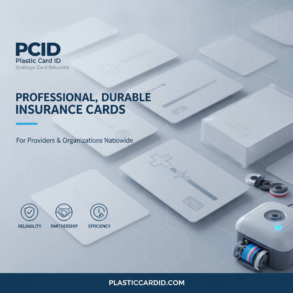 Why Plastic Card ID Is the Right Choice for Insurance Card Printing Nationwide