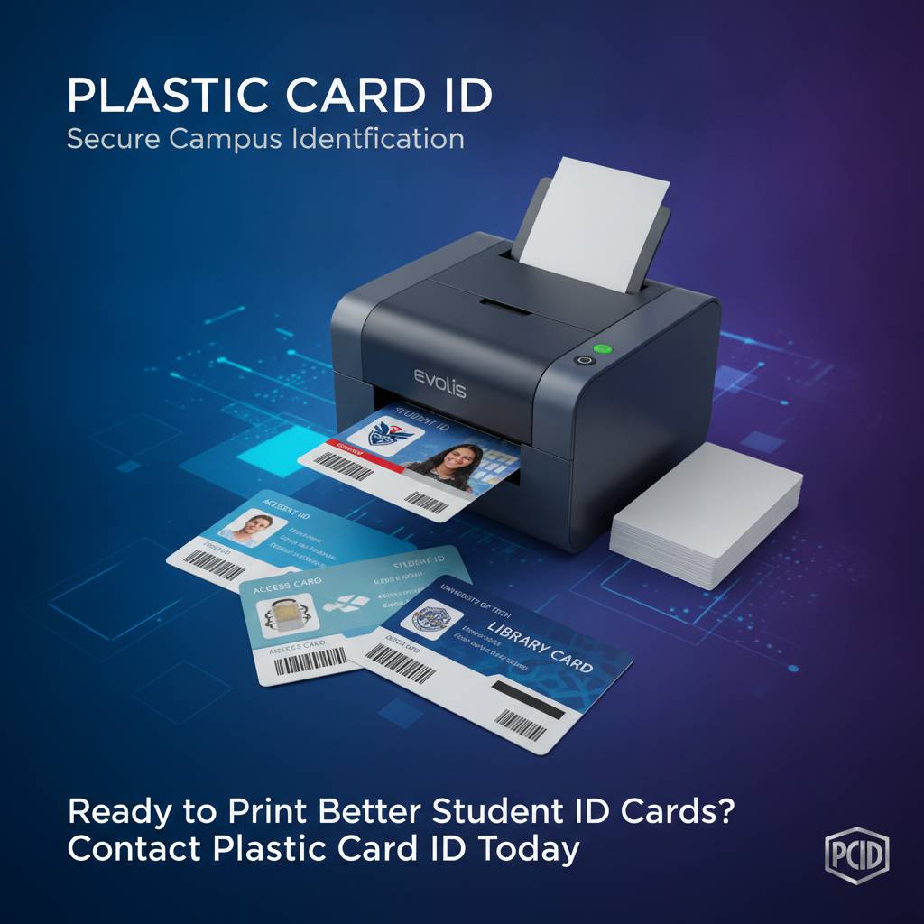 Ready to Print Better Student ID Cards? Contact Plastic Card ID Today
