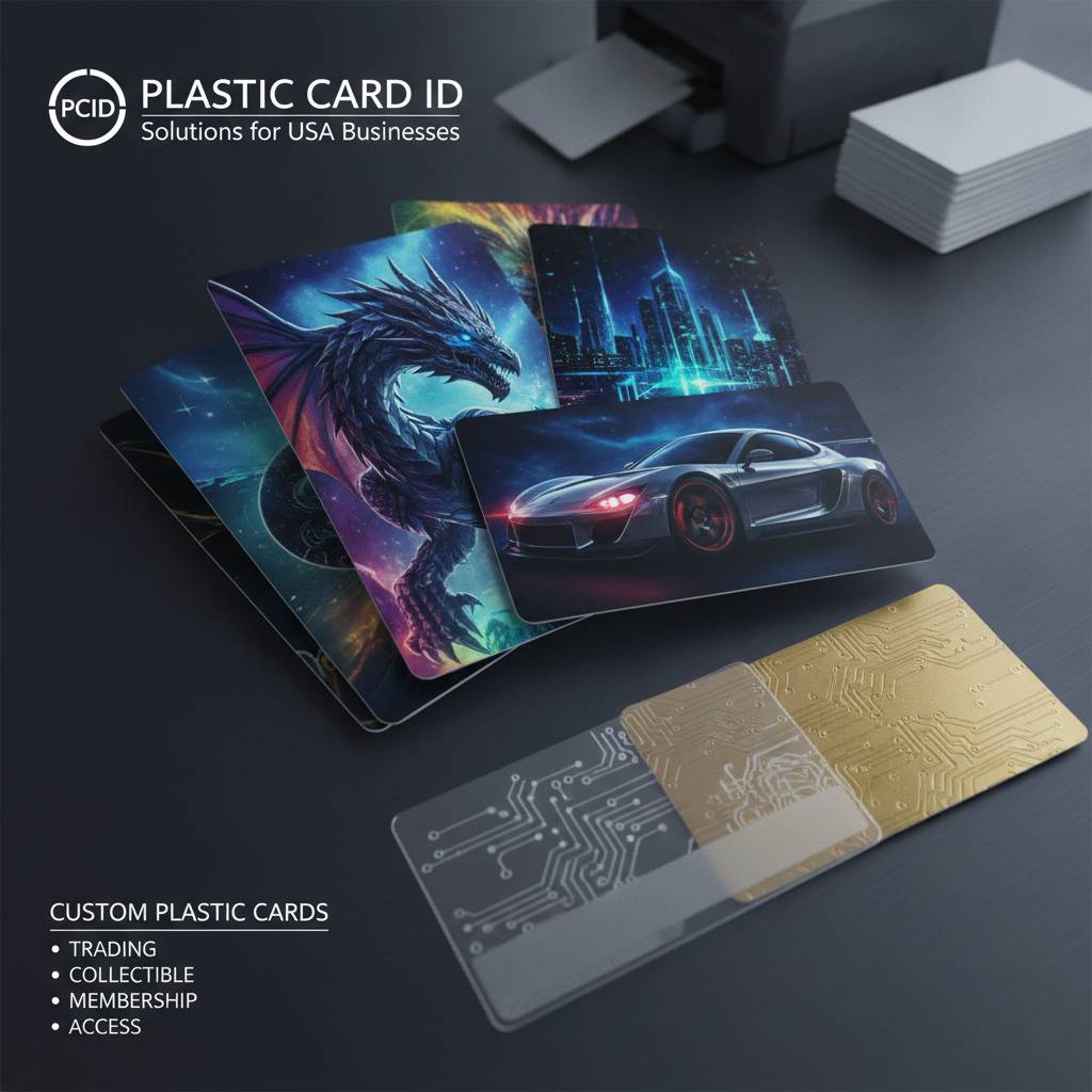 Plastic Trading Card Printing Features and Customization Options