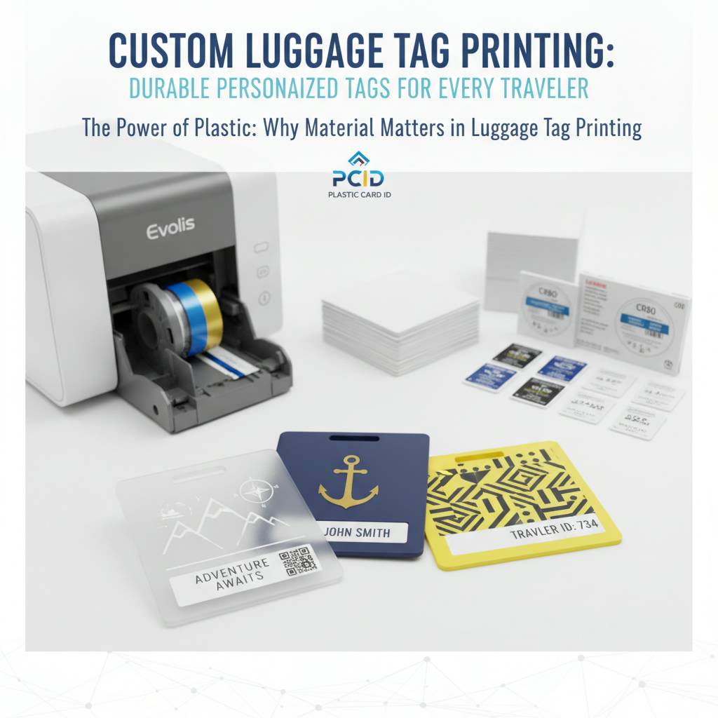 The Power of Plastic: Why Material Matters in Luggage Tag Printing