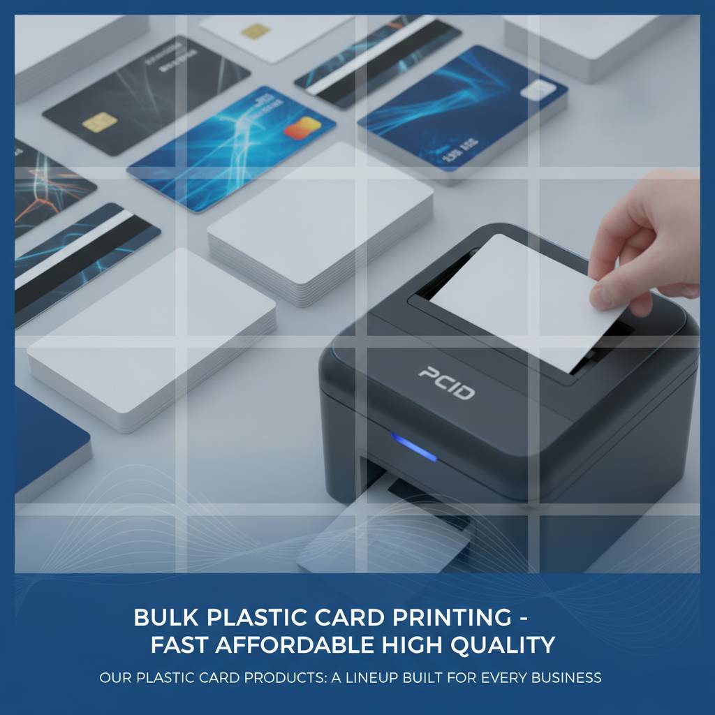 Our Plastic Card Products: A Lineup Built for Every Business