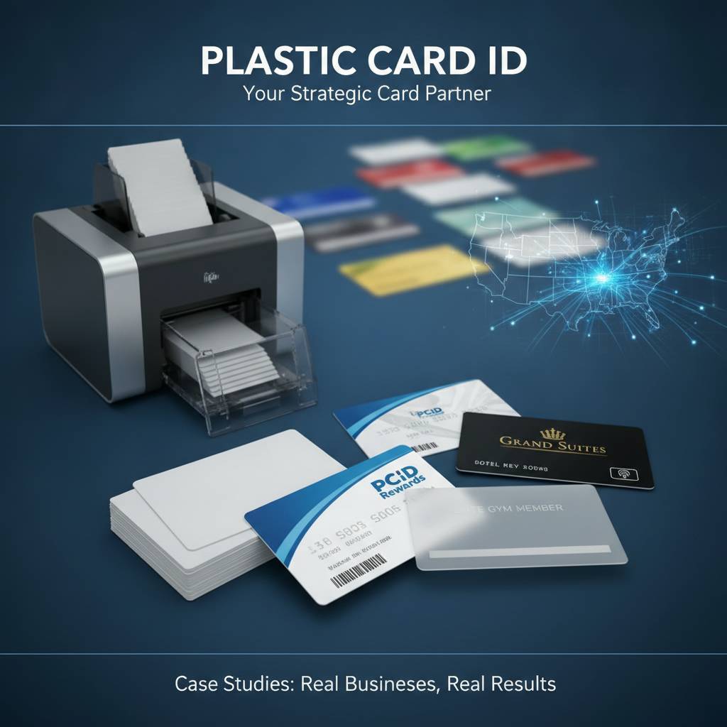 Case Studies: Real Businesses, Real Results with Bulk Plastic Card Printing